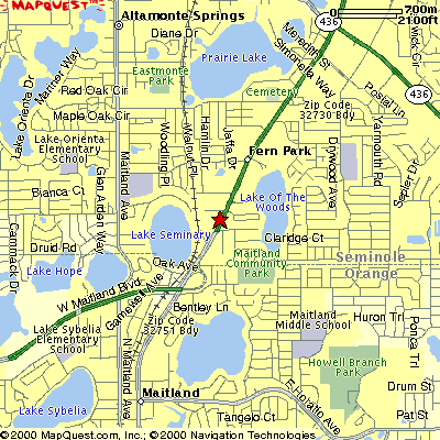 Map to Burke Corvettes